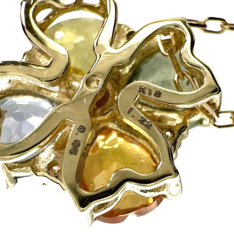 マルチカラーサファイア 1.22ct ダイヤモンド 0.05ct ネックレス K18ゴールド 18金 1.8g 40cm レディース
【中古】【真子質店】【NN】




【MaYMa】