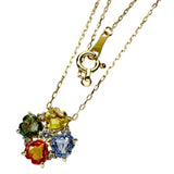 マルチカラーサファイア 1.18ct ダイヤモンド 0.05ct ネックレス K18ゴールド 18金 1.8g 40cm レディース
【中古】【真子質店】【NN】




【MaYMa】