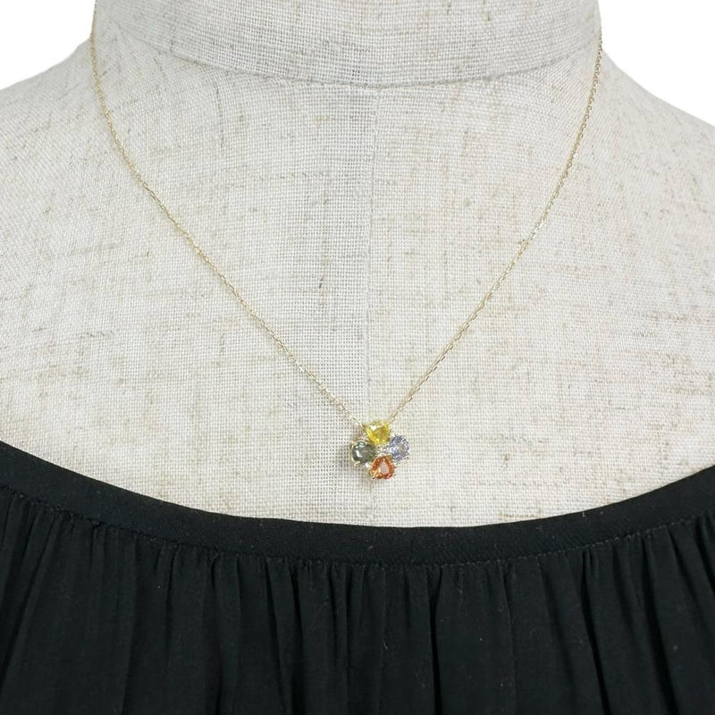 マルチカラーサファイア 1.18ct ダイヤモンド 0.05ct ネックレス K18ゴールド 18金 1.8g 40cm レディース
【中古】【真子質店】【NN】




【MaYMa】