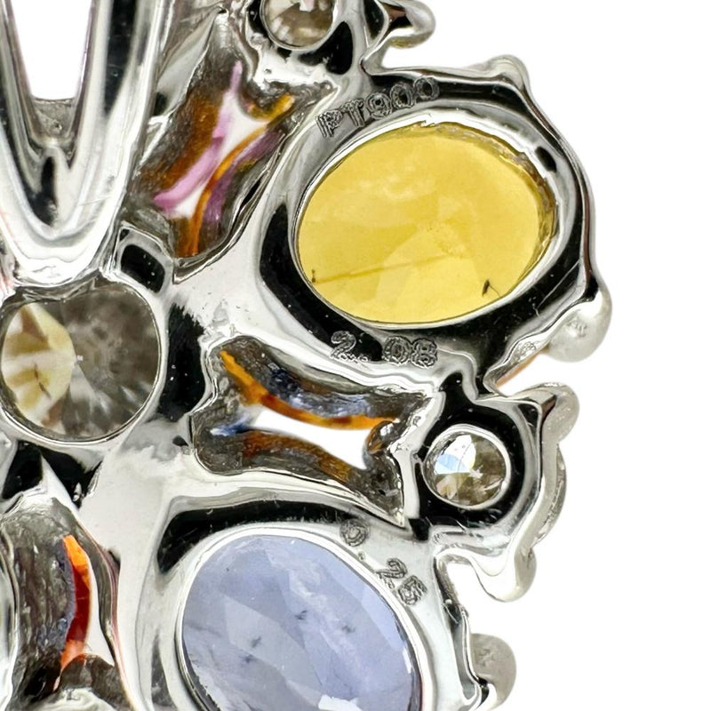 マルチカラーサファイア 2.08ct ダイヤモンド 0.25ct ネックレス Pt900プラチナ/Pt850プラチナ 3.0g 40cm レディース
【中古】【真子質店】【NN】




【MoMiMa】