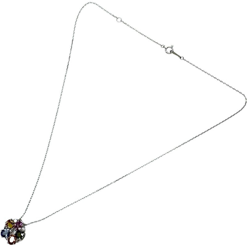マルチカラーサファイア 1.86ct ダイヤモンド 0.25ct ネックレス Pt900プラチナ/Pt850プラチナ 3.0g 40cm レディース
【中古】【真子質店】【NN】




【MoMiMa】