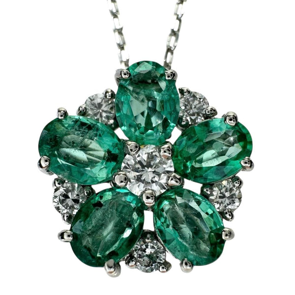 エメラルド 0.74ct ダイヤモンド 0.15ct ネックレス Pt900プラチナ/Pt850プラチナ 2.1g 40cm レディース
【中古】【真子質店】【NN】




【MaMiMo】
