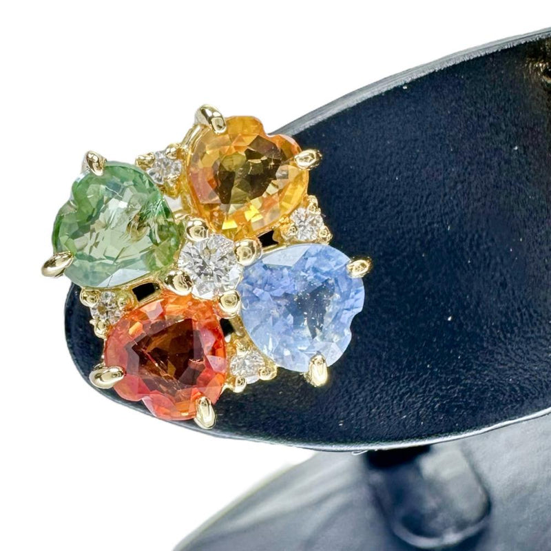 マルチカラーサファイア 計1.18/計1.25ct ダイヤモンド 計0.05×2ct ピアス K18ゴールド 18金 2.4g レディース
【中古】【真子質店】【NN】




【MoKT】