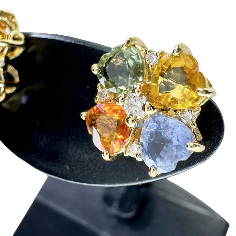マルチカラーサファイア 計1.18/計1.25ct ダイヤモンド 計0.05×2ct ピアス K18ゴールド 18金 2.4g レディース
【中古】【真子質店】【NN】




【MoKT】