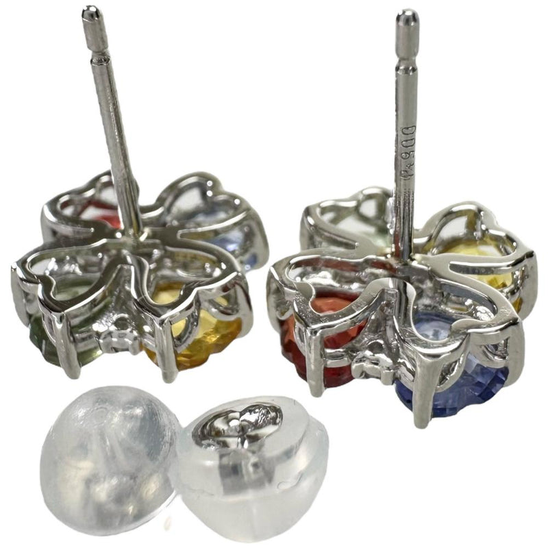 マルチカラーサファイア 計1.27×2ct ダイヤモンド 計0.05×2ct ピアス Pt900プラチナ 3.2g レディース
【中古】【真子質店】【NN】




【DSMo】