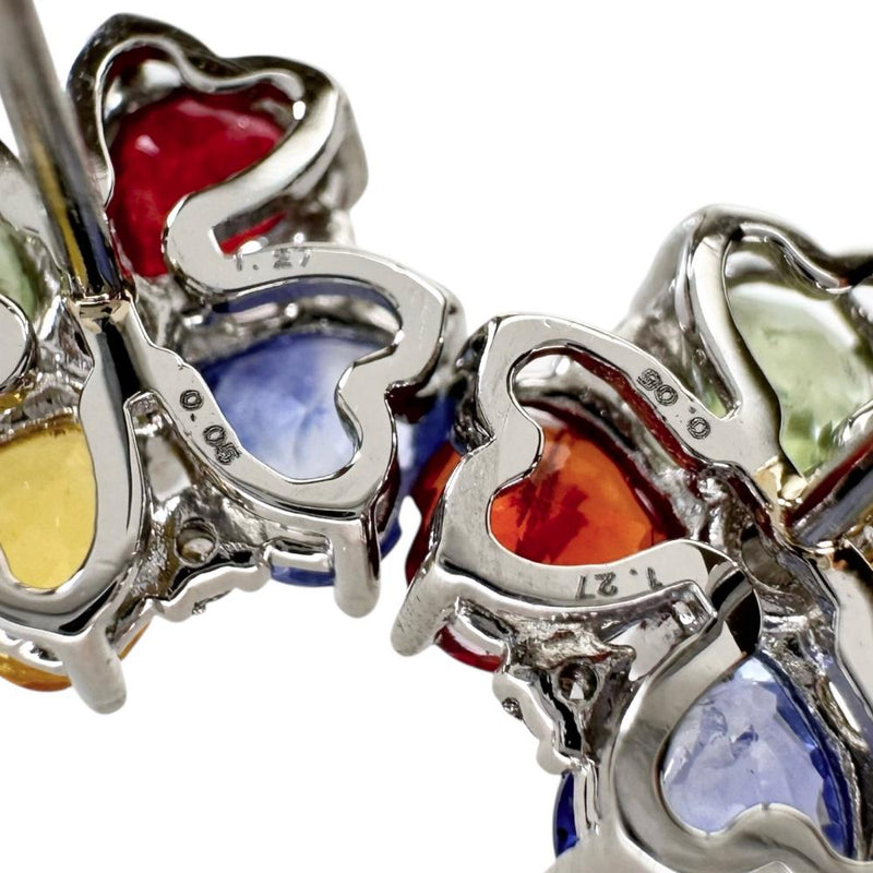 マルチカラーサファイア 計1.27×2ct ダイヤモンド 計0.05×2ct ピアス Pt900プラチナ 3.2g レディース
【中古】【真子質店】【NN】




【DSMo】