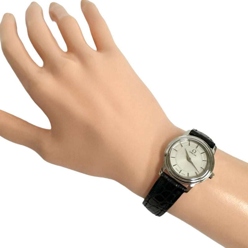 【OMEGA/オメガ】 デビル プレステージ 4870.31.01  腕時計 ステンレススチール/レザー クオーツ シルバー文字盤/黒革ベルト レディース
【中古】【真子質店】【GD】




【MaMix】