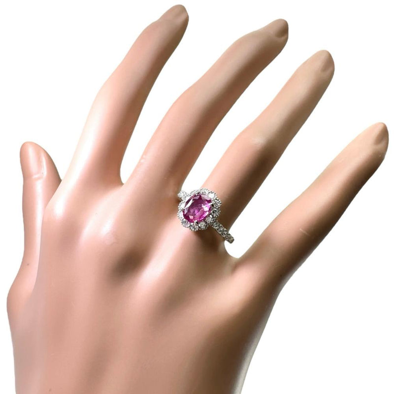 13号 非加熱ルビー 1.50ct ダイヤモンド 0.59ct リング・指輪 Pt900プラチナ 4.3g レディース
【中古】【真子質店】【NN】




【ITDMa】