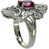 11.5号 ミャンマー産ピジョンブラッドルビー 1.23ct ダイヤモンド 0.20ct リング・指輪 Pt900プラチナ 9.0g レディース
【中古】【真子質店】【NN】




【TTxx】