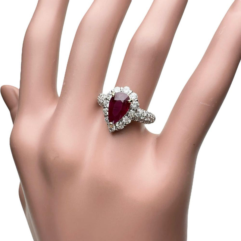 11号 ミャンマー産ルビー 2.052ct ダイヤモンド 1.08ct リング・指輪 Pt900プラチナ/K18WGホワイトゴールド 18金 6.7g レディース
【中古】【真子質店】【NN】




【MoxYx】