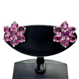 ルビー 計0.86×2ct ピアス K18WGホワイトゴールド 18金 2.4g レディース 【中古】【真子質店】【NN】 【MaMoT】