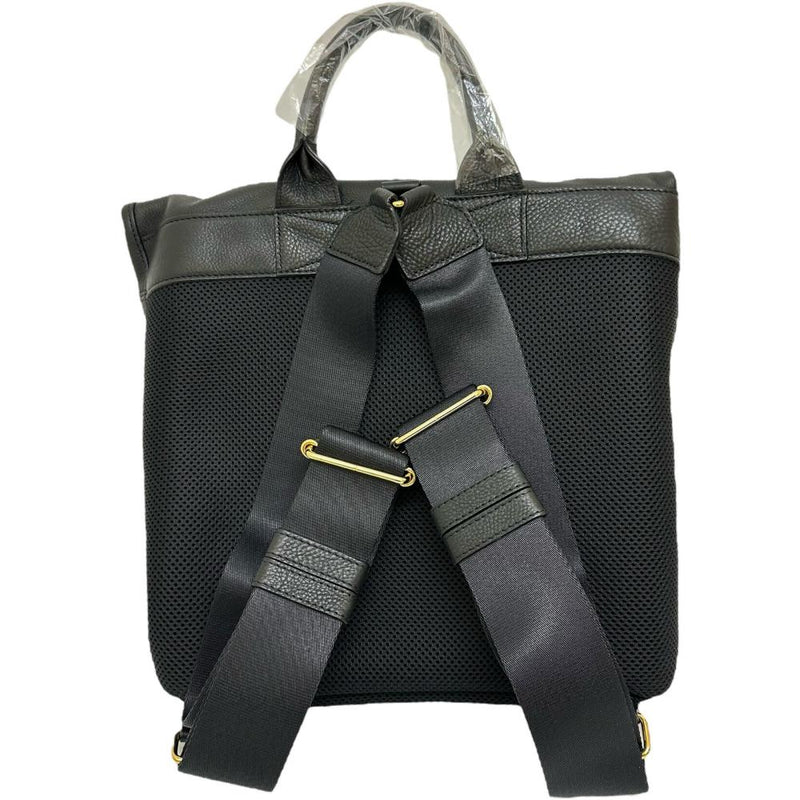 【ADMJアクセソワ/エーディーエムジェイ】 16WS01134 バックパック COW HIDE BACK PACK リュック・デイパック レザー ブラック レディース【中古】【真子質店】【BL】 【IYx】