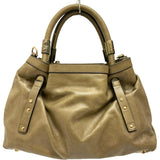 【Chloe/クロエ】 ヴィクトリア 2WAYバッグ ショルダーバッグ ハンドバッグ レザー ベージュレザー/ゴールド金具 レディース【中古】【真子質店】【BL】 【IMix】