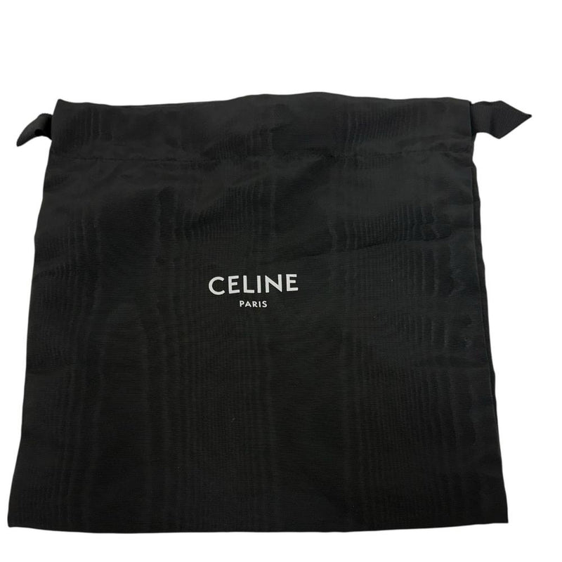【CELINE/セリーヌ】 113942EVJ.38SI トリオンフ スモール メッセンジャー ショルダーバッグ レザー ブラウンレザー/シルバー金具 レディース【中古】【真子質店】【BL】 【IIxx】