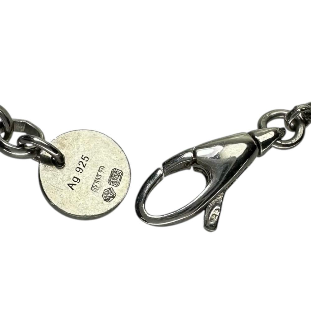 GUCCI/グッチ】 ゴースト ダイヤモンド ネックレス シルバー925 10.6g