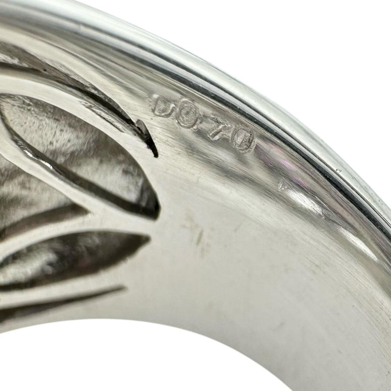 11号 ルビー 1.45ct ダイヤモンド 0.70ct リング・指輪 K18WGホワイトゴールド 18金 14.8g レディース 【中古】【真子質店】【NN】 【TxMaMo】