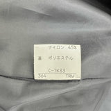 【BURBERRY BLUE LABEL/バーバリーブルーレーベル】 ステンカラーコート レーヨン/ナイロン ブルー、ブラックチェック レディース【中古】【真子質店】【GD】 【Dx】