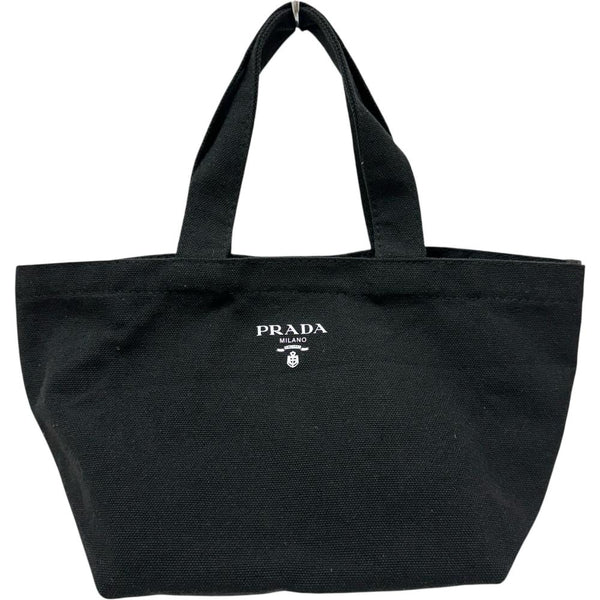 【PRADA/プラダ】 ハンドバッグ ポリエステル ブラック レディース【中古】【真子質店】【BL】 【IDMa】