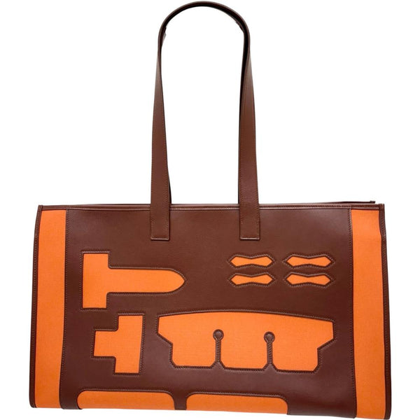 【HERMES/エルメス】 プティアッシュ トートGM トートバッグ キャンバス/レザー ブラウン/オレンジ レディース【中古】【真子質店】【BL】




【TDTx】
