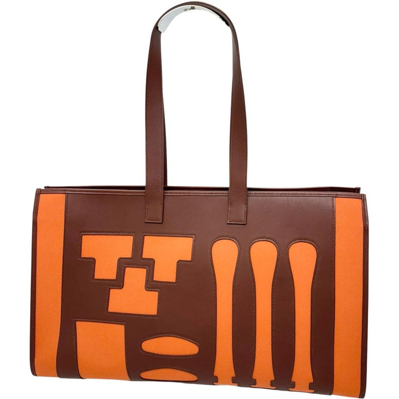 【HERMES/エルメス】 プティアッシュ トートGM トートバッグ キャンバス/レザー ブラウン/オレンジ レディース【中古】【真子質店】【BL】




【TDTx】