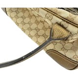 【GUCCI/グッチ】 プリンシー 161720 ハンドバッグ GGキャンバス/レザー ベージュ/ブロンズ レディース【中古】【真子質店】【BL】 【MaMox】