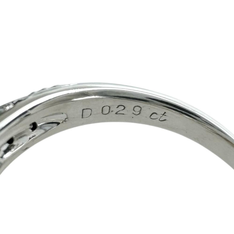 14号 オパール 2.23ct ダイヤモンド 計0.29ct リング・指輪 Pt900プラチナ 6.9g レディース 【中古】【真子質店】【NN】 【YxMo】