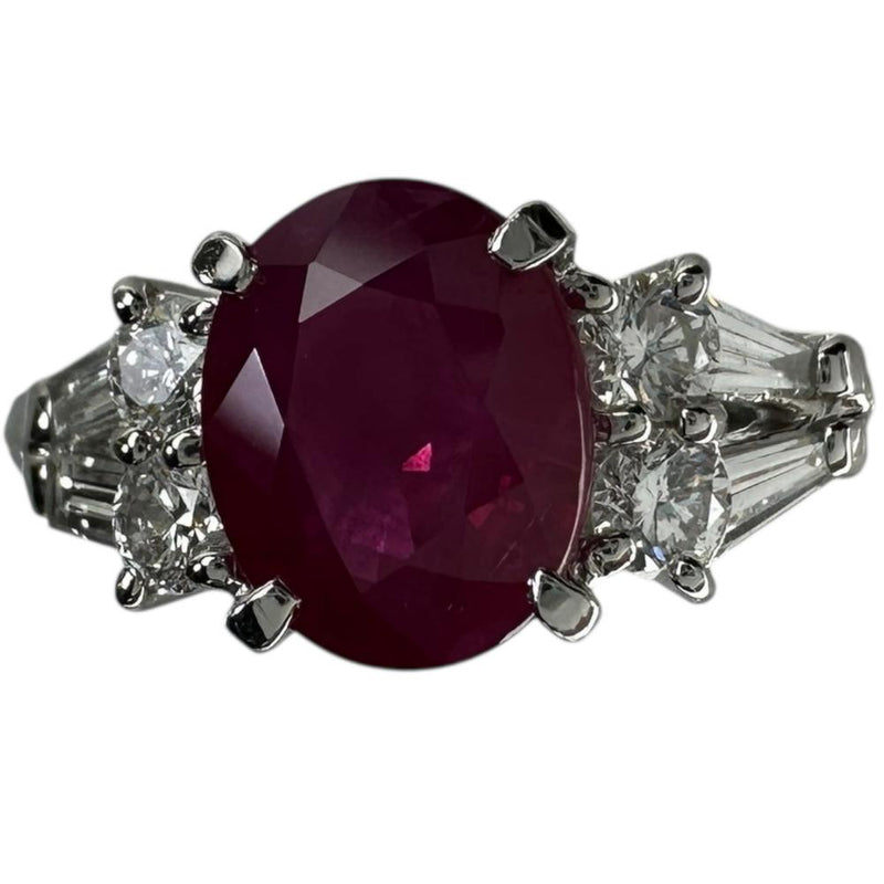 11.5号 ビルマ産ルビー 2.00ct ダイヤモンド 0.51ct リング・指輪 Pt900プラチナ 7.7g レディース
【中古】【真子質店】【NN】




【TDMiY】