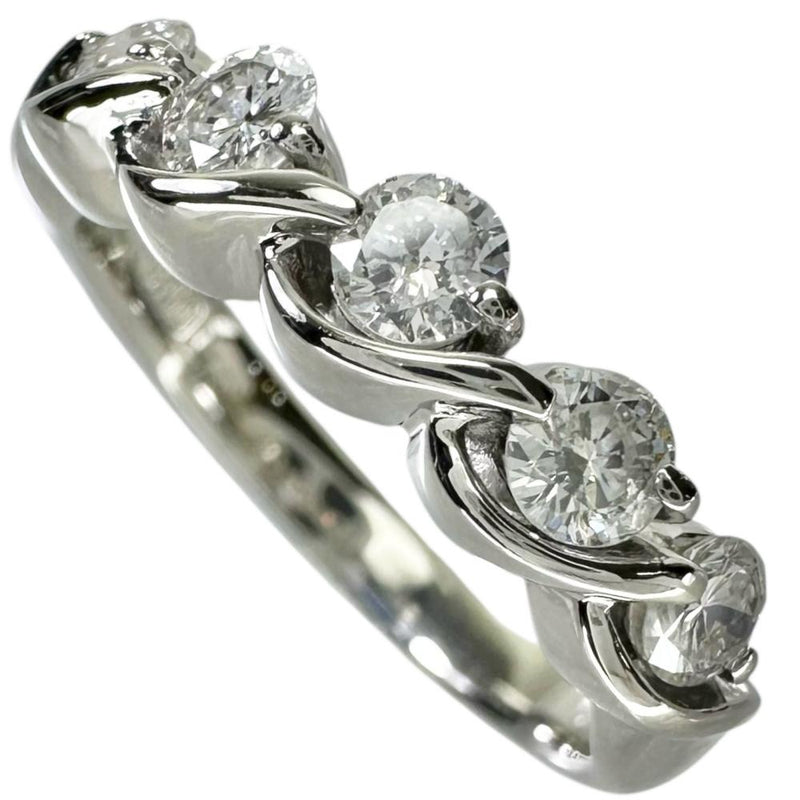 11.5号 ダイヤモンド 0.53ct リング・指輪 Pt900プラチナ 5.3g レディース 【中古】【真子質店】【NN】 【DYT】