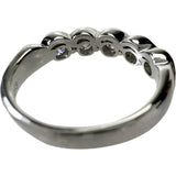 11.5号 ダイヤモンド 0.53ct リング・指輪 Pt900プラチナ 5.3g レディース 【中古】【真子質店】【NN】 【DYT】
