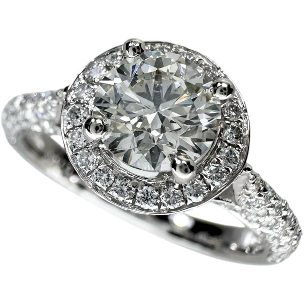 11号 中央ダイヤモンド (J-SI2-GD) 0.738ct 脇石ダイヤモンド 計0.60ct リング・指輪 Pt900プラチナ 4.9g レディース 【中古】【真子質店】【NN】 【IIxx】