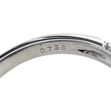 11号 中央ダイヤモンド (J-SI2-GD) 0.738ct 脇石ダイヤモンド 計0.60ct リング・指輪 Pt900プラチナ 4.9g レディース 【中古】【真子質店】【NN】 【IIxx】