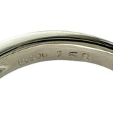 15号 クロムトルマリン 1.58ct ダイヤモンド 0.28ct リング・指輪 Pt900プラチナ 9.4g レディース 【中古】【真子質店】【NN】 【KMaK】