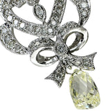ダイヤモンド 1.13/0.75ct ネックレス K18WGホワイトゴールド 18金 12.5g 50cm レディース 【中古】【真子質店】【NN】 【TDYD】