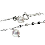 LA SOMA/ラソマ アコヤ真珠 4.5～5.0mm ブレスレット K18WGホワイトゴールド 18金 2.0g 18cm レディース 【中古】【真子質店】【NN】 【TTx】
