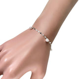 LA SOMA/ラソマ アコヤ真珠 4.5～5.0mm ブレスレット K18WGホワイトゴールド 18金 2.0g 18cm レディース 【中古】【真子質店】【NN】 【TTx】