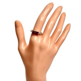 12号 ルビー(ミステリーセッティング) 0.40ct リング・指輪 K18WGホワイトゴールド 18金 3.4g レディース 【中古】【真子質店】【NN】 【DSMo】