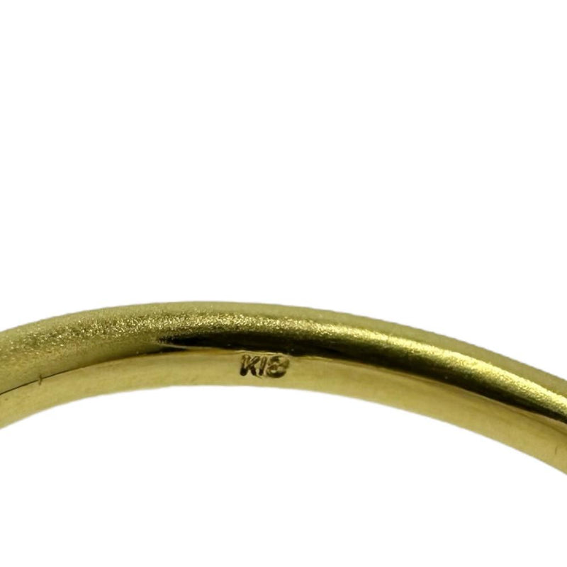 15号 スフェーン 2.403ct リング・指輪 K18ゴールド 18金 3.9g レディース 【中古】【真子質店】【NN】 【MoMiMa】