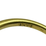 15号 スフェーン 2.403ct リング・指輪 K18ゴールド 18金 3.9g レディース 【中古】【真子質店】【NN】 【MoMiMa】