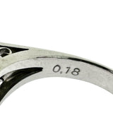 11号 ヒスイ 4.72ct ダイヤモンド 計0.18ct リング・指輪 Pt900プラチナ 13720/分析済み 8.3g レディース 【中古】【真子質店】【NN】 【MoMox】
