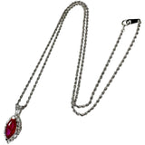 ルビー 1.17ct ダイヤモンド 0.50ct ネックレス K18WGホワイトゴールド 18金/Pt900プラチナ 3.9g 41cm レディース
【中古】【真子質店】【NN】




【SYMi】