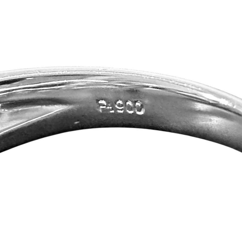 11号 モザンビーク産非加熱ルビー 0.33ct ダイヤモンド 0.14ct リング・指輪 Pt900プラチナ 3.4g レディース 【中古】【真子質店】【NN】 【DIMi】
