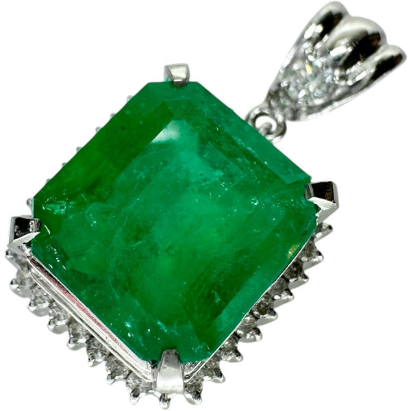 エメラルド 5.62ct ダイヤモンド 0.34ct ペンダントトップ Pt850プラチナ/（金性分析済み） 10.0g レディース
【中古】【真子質店】【NN】




【TYKMa】
