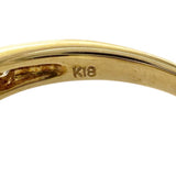 13号 赤珊瑚 1.26ct ダイヤモンド 0.11ct リング・指輪 K18ゴールド 18金 3.4g レディース 【中古】【真子質店】【NN】 【DYT】