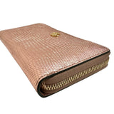 【GUCCI/グッチ】 GGマーモント 456117 ラウンドファスナー 長財布 リザード ピンク レディース【中古】【真子質店】【BL】 【Moxx】