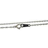 LA SOMA/ラソマ サファイア 0.58ct ダイヤモンド 計0.40ct ネックレス Pt900プラチナ/Pt850プラチナ 5.0g 45cm レディース 【中古】【真子質店】【NN】 【MaSY】