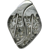 3WAY ピアス ペンダント ネックレス 兼用 ダイヤモンド 0.35/0.35ct ピアス K18WGホワイトゴールド 18金 4.2g レディース 【中古】【真子質店】【NN】 【KTY】