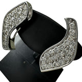 3WAY ピアス ペンダント ネックレス 兼用 ダイヤモンド 0.35/0.35ct ピアス K18WGホワイトゴールド 18金 4.2g レディース 【中古】【真子質店】【NN】 【KTY】