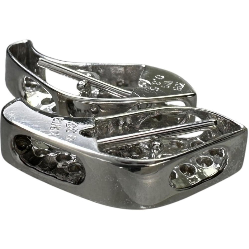 3WAY ピアス ペンダント ネックレス 兼用 ダイヤモンド 0.35/0.35ct ピアス K18WGホワイトゴールド 18金 4.2g レディース 【中古】【真子質店】【NN】 【KTY】