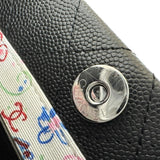 【CHANEL/シャネル】 マトラッセ チェーンウォレット AP4417 Sシール有 クラッチバッグ ランダム番（2021年以降） レザー/キャビアスキン ブラック/キャビアスキン レディース【中古】【真子質店】【BL】 【MaDYMo】