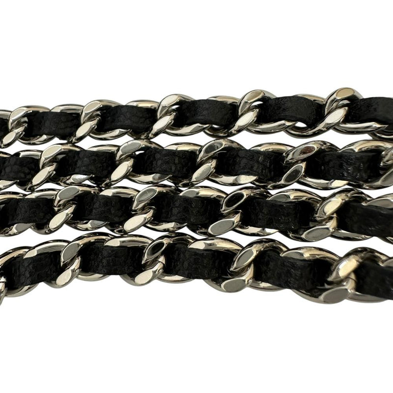 【CHANEL/シャネル】 マトラッセ チェーンウォレット AP4417 Sシール有 クラッチバッグ ランダム番（2021年以降） レザー/キャビアスキン ブラック/キャビアスキン レディース【中古】【真子質店】【BL】 【MaDYMo】